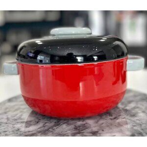 Vintage rare Harmony Block Vista Alegre 1.5 Qt Covered Casserole Dish 80’s